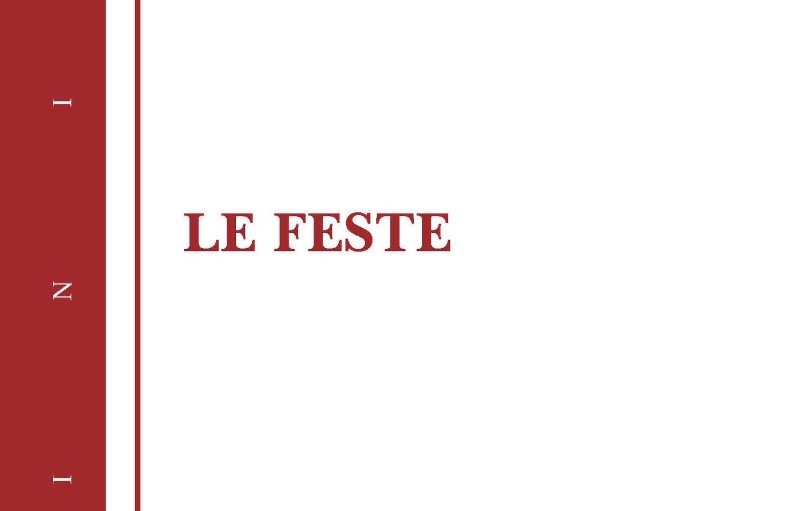 “Le feste. Solennità e profili di santi” di Igino Giordani