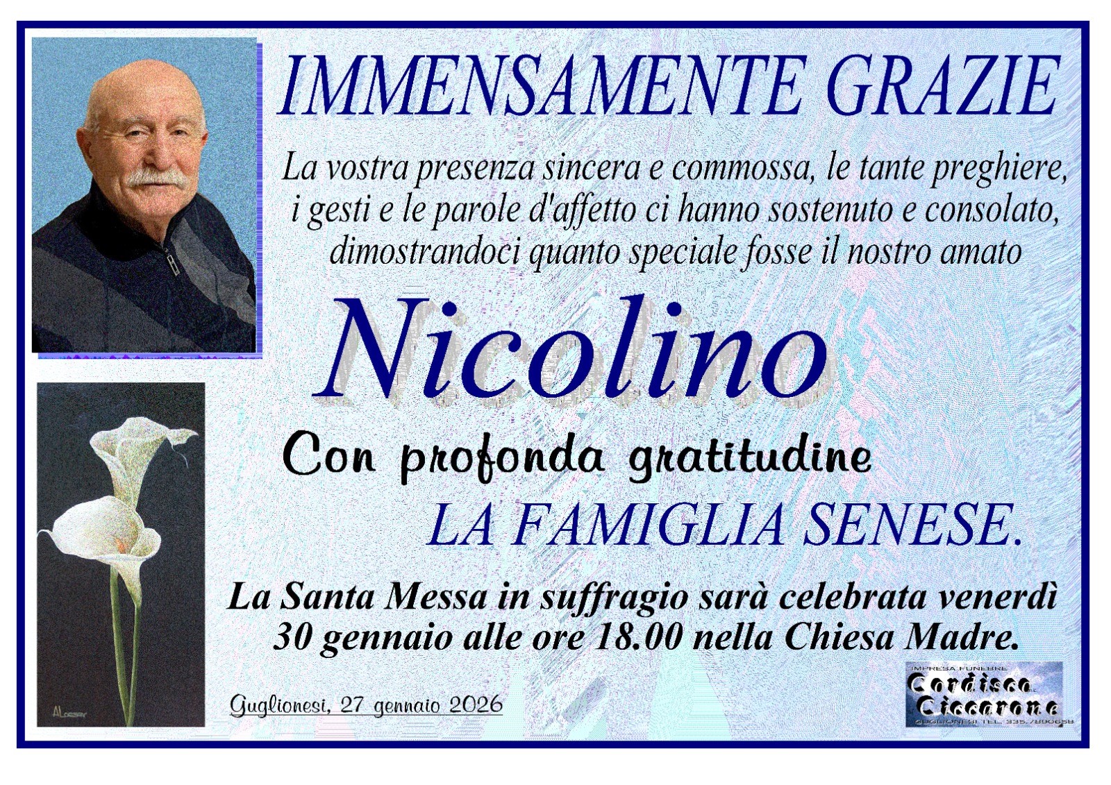 Necrologio Nicolino Senese